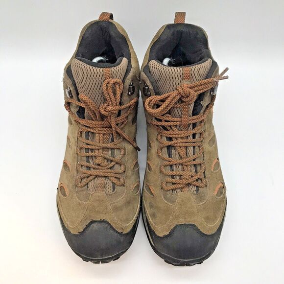 Merrell Reflex II Waterproof Hiking Boots Men's 13 Brown Mid Lace Up Trail Shoes - Picture 5 of 13